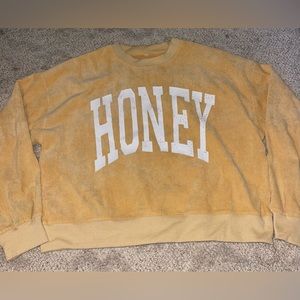 Velvety Honey Long Sleeve Sweater